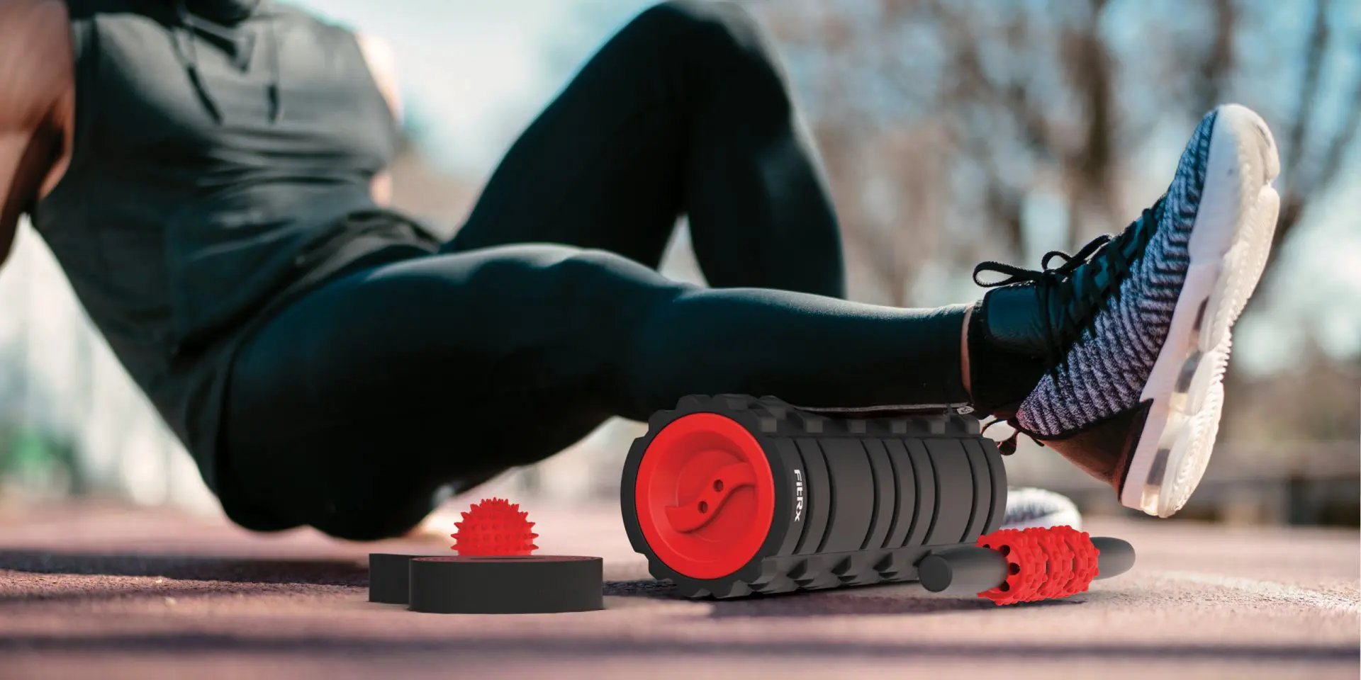 Using the Recovery Fitness Set’s foam roller and other tools to warm up before a long run will increase your circulation and leave you energized.