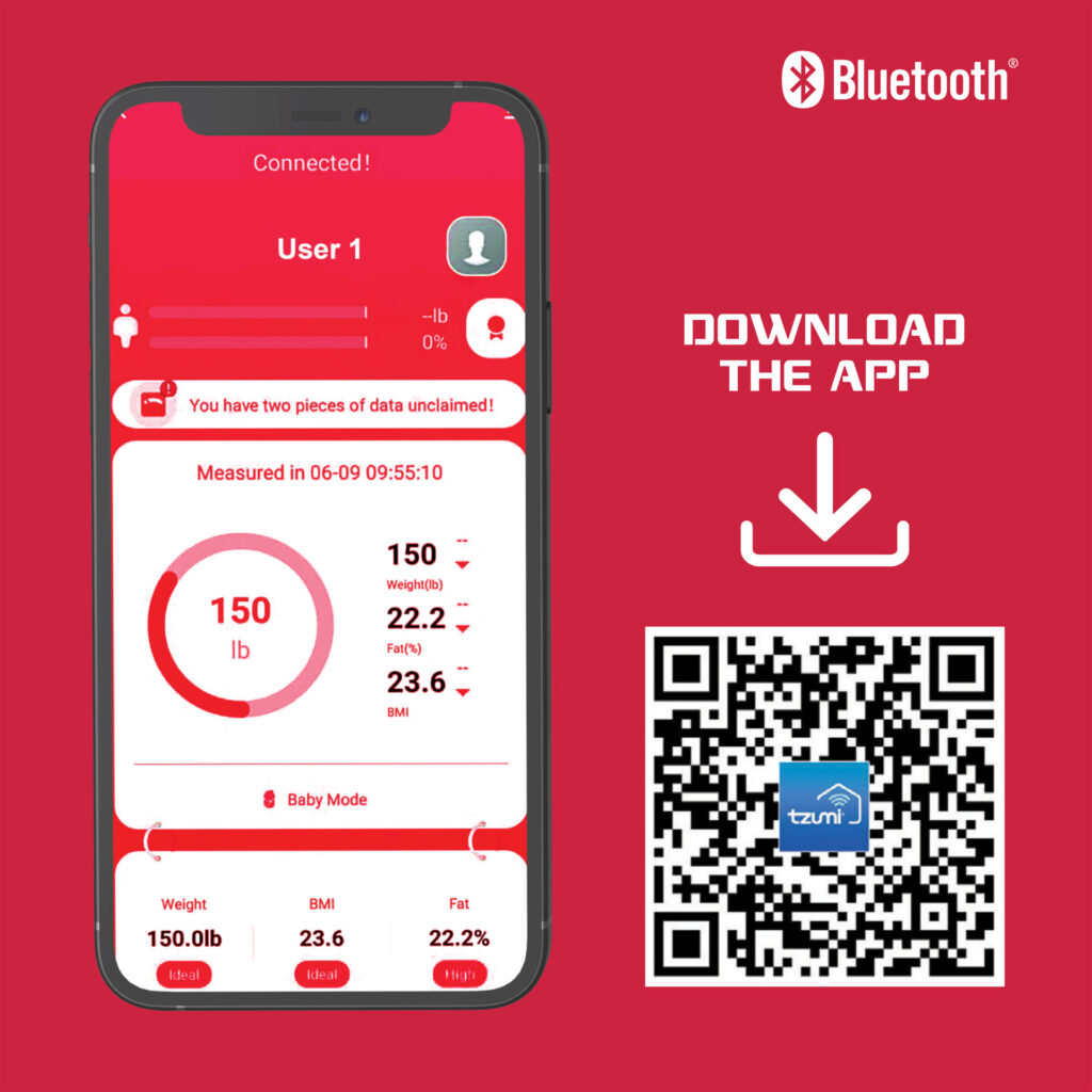 FitRx Bluetooth Smart Scale