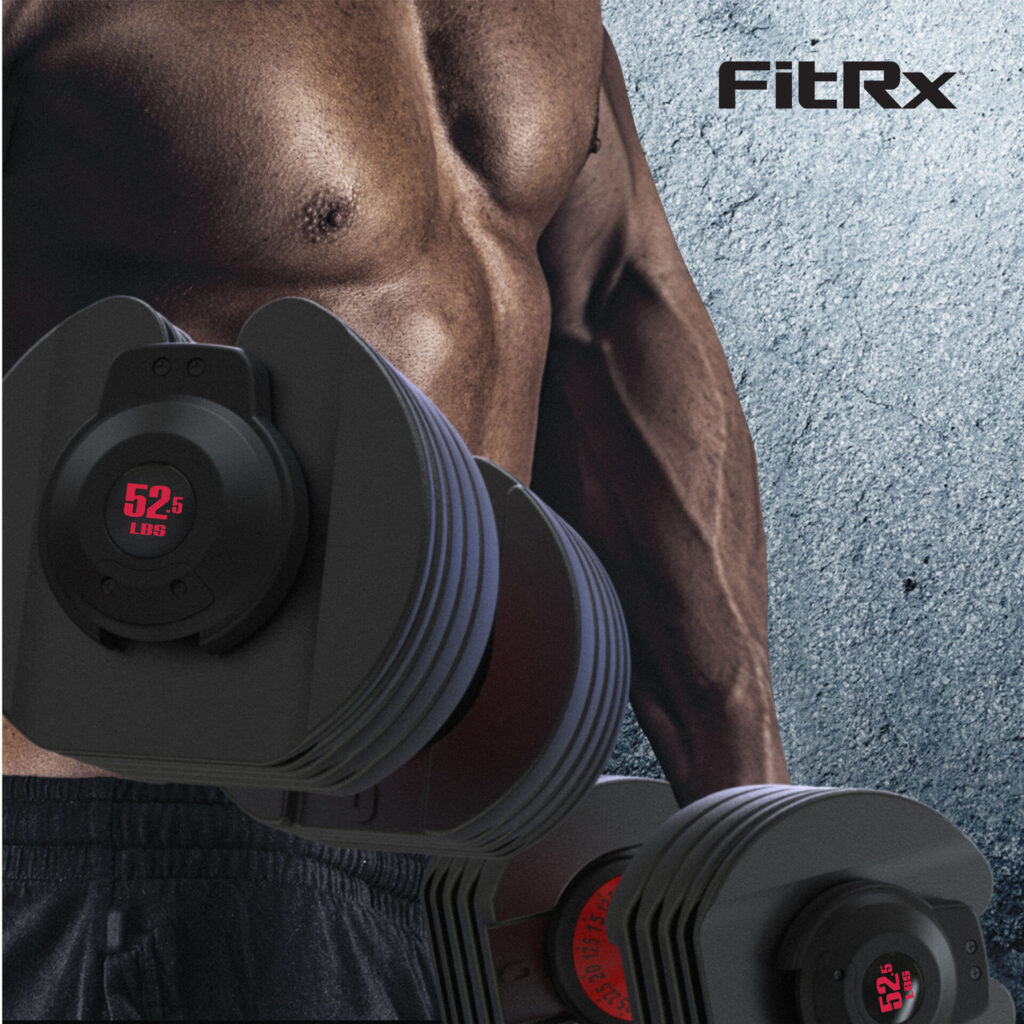 FitRx SmartBell Dumbbell 5-52.5lbs