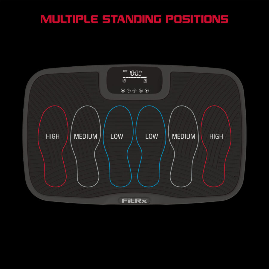 FitRx Vibration Plate with Resistance Bands & Bluetooth - FitRx™