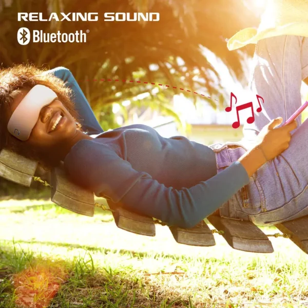 Relax and unwind with the massager’s integrated soothing sounds, or connect your device via Bluetooth to get a massage to your favorite tunes.
