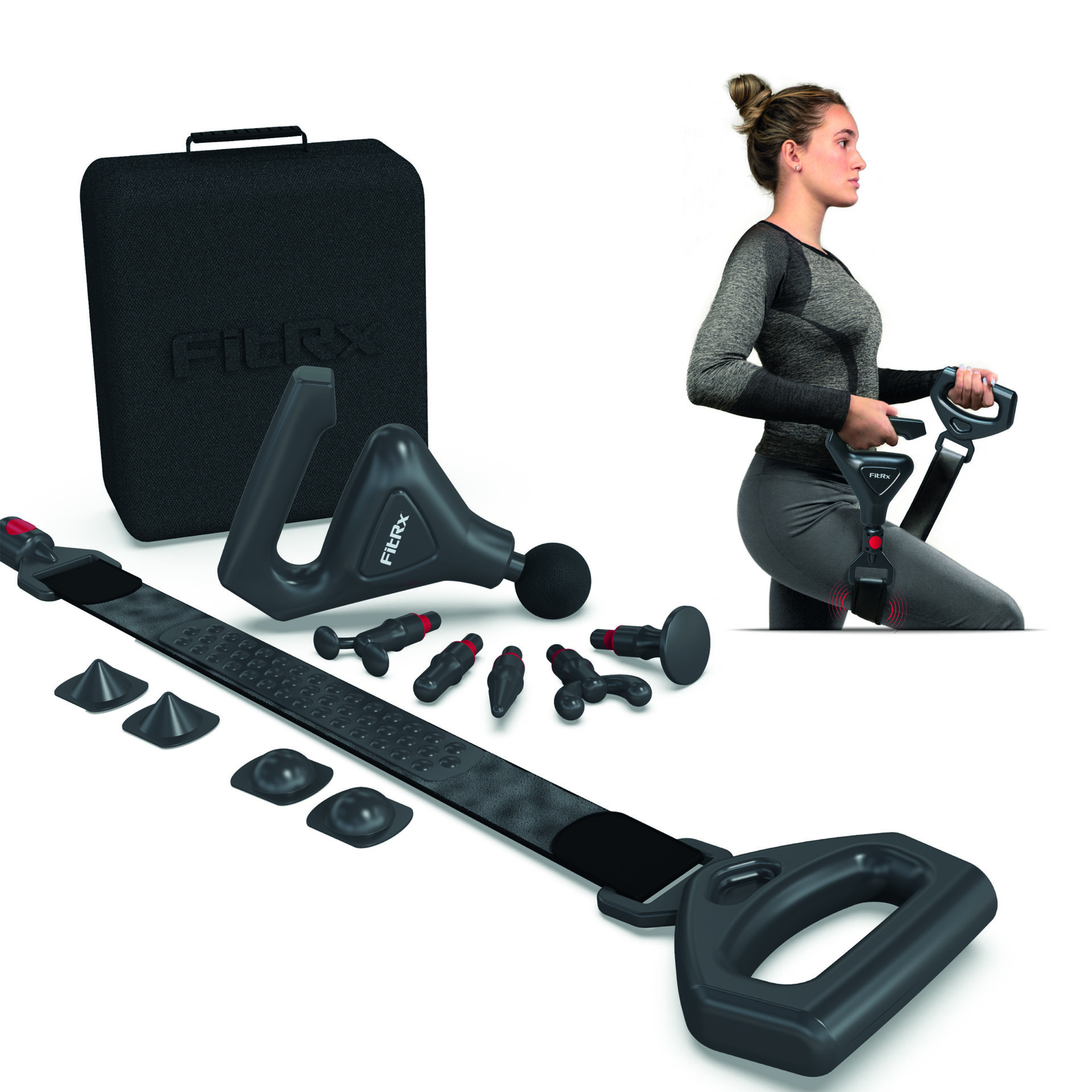 Kmbangi Treadmill Massage Waist Belt Adjustable Vibrating Machine