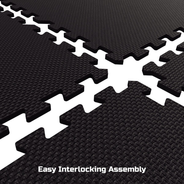 FitRx Pro Mat Workout Floor Mats, 24-Pack - Image 4