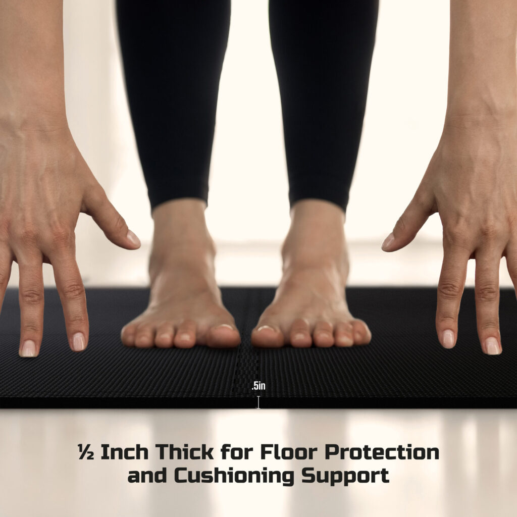 FitRx Pro Mat Workout Floor Mats, 12-Pack