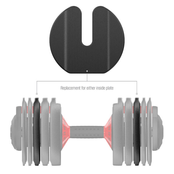 FitRx SmartBell 5.1lb. Weight Plate - Image 2