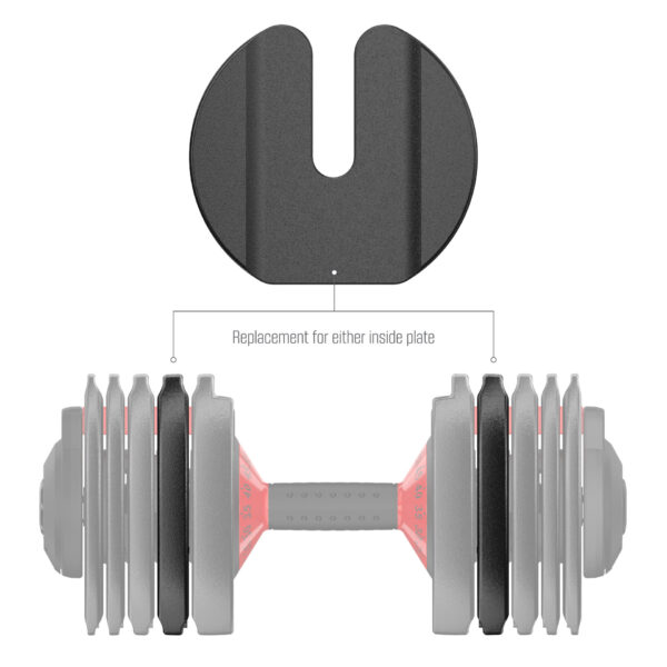 FitRx SmartBell 7lb. Weight Plate - Image 2