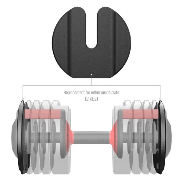 FitRx SmartBell XL 2.7lb. Weight Plate - Image 2