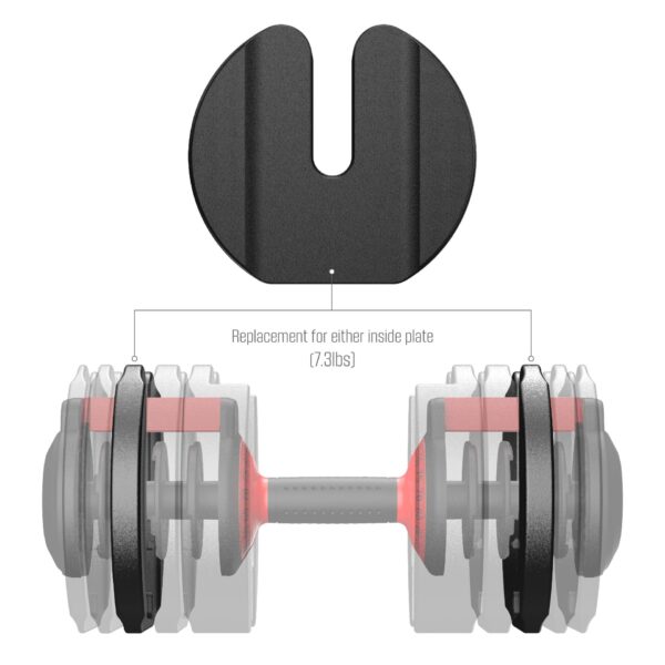 FitRx SmartBell XL 7.3lb. Weight Plate - Image 2