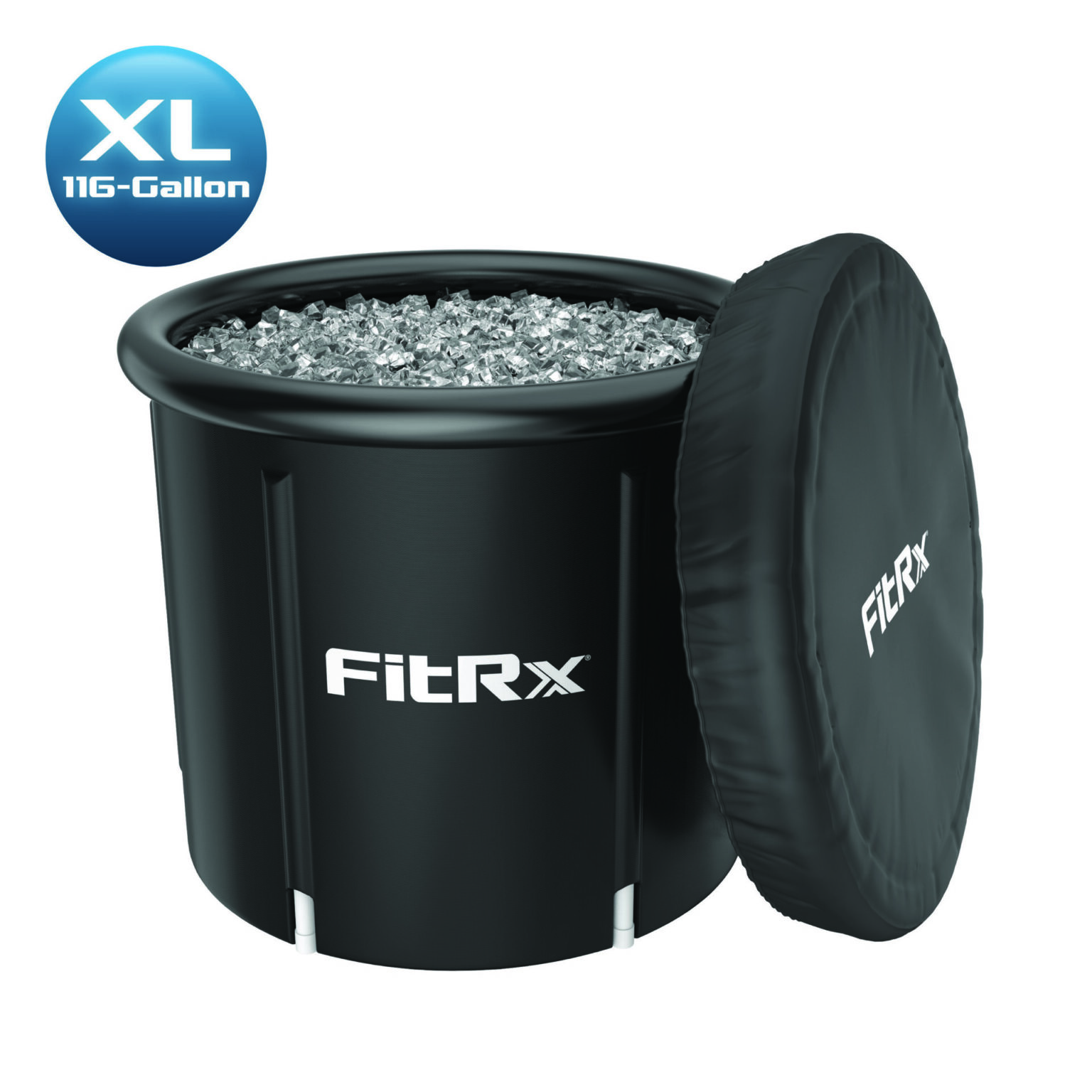 Ice Bath Cold Plunge Tub – 116 Gallon, Easy Setup - FitRx™