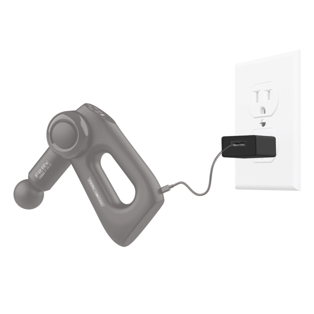 FitRx Pro Massage Gun Replacement Wall Adapter