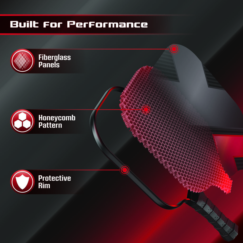 FitRx PickleBall And Paddle Set