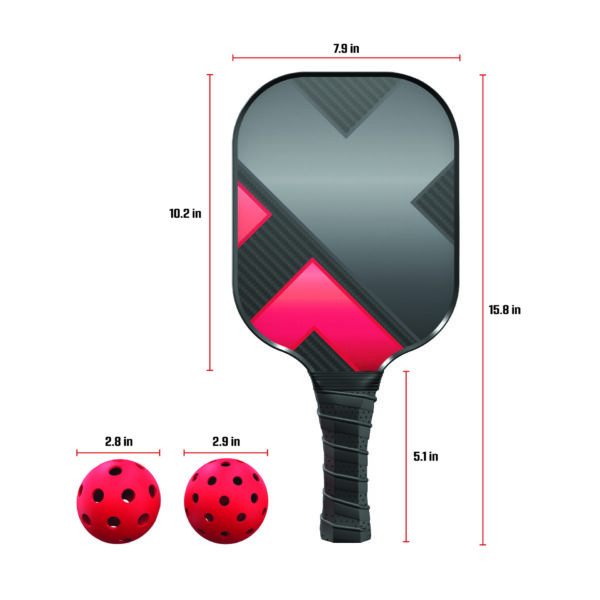 FitRx PickleBall And Paddle Set - Image 8