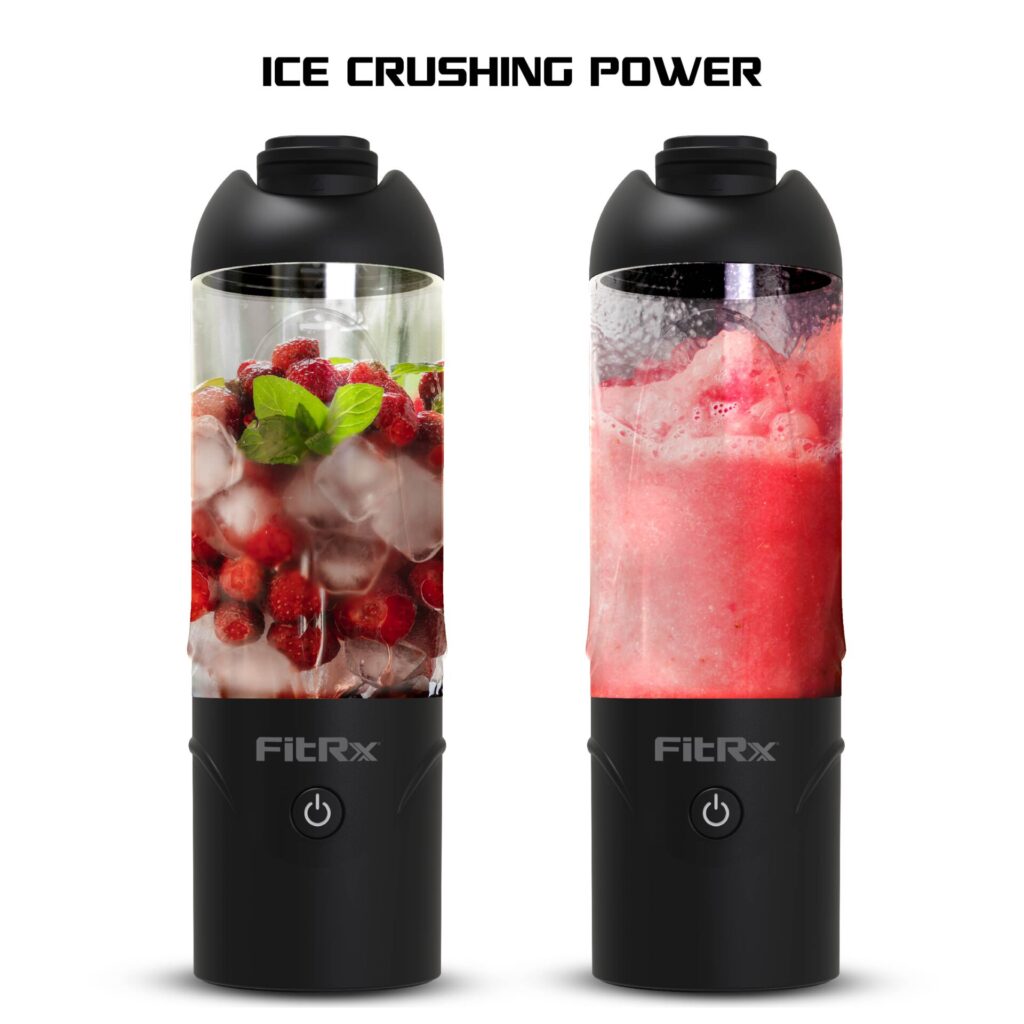 FitRx Rocket Electric Smoothie Blender Bottle