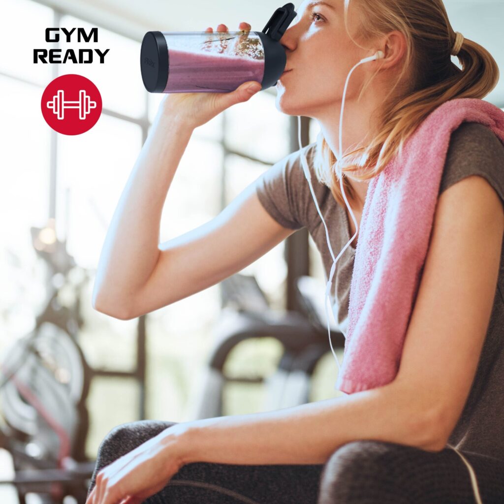 FitRx Rocket Electric Smoothie Blender Bottle