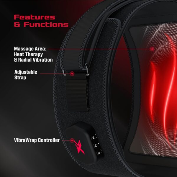 FitRx VibraWrap Heated Massage Belt - Image 2
