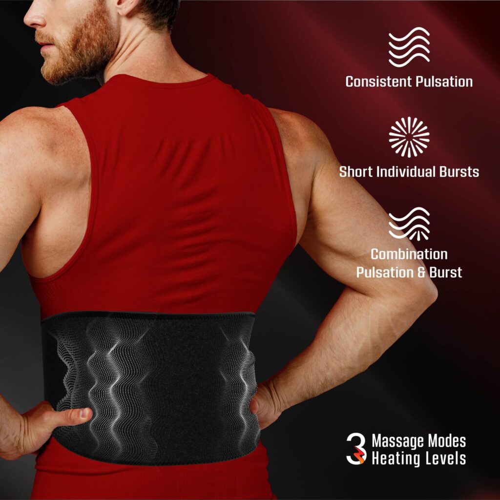 FitRx VibraWrap Heated Massage Belt