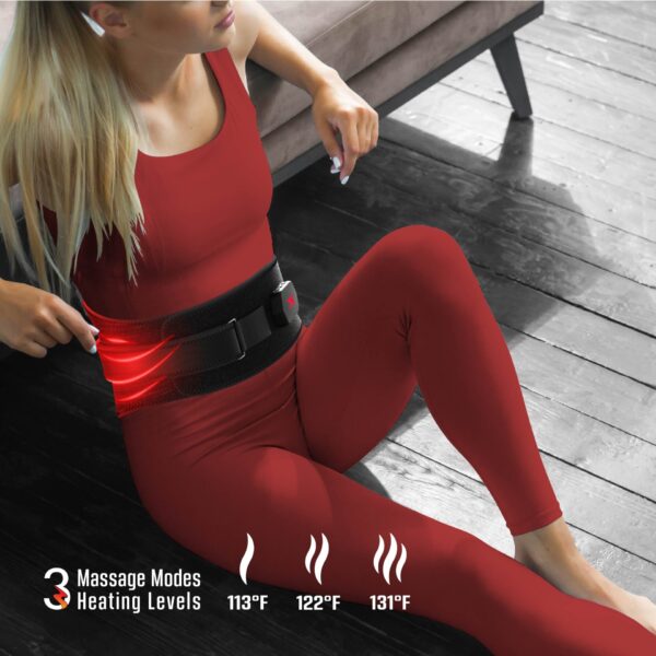 FitRx VibraWrap Heated Massage Belt - Image 4