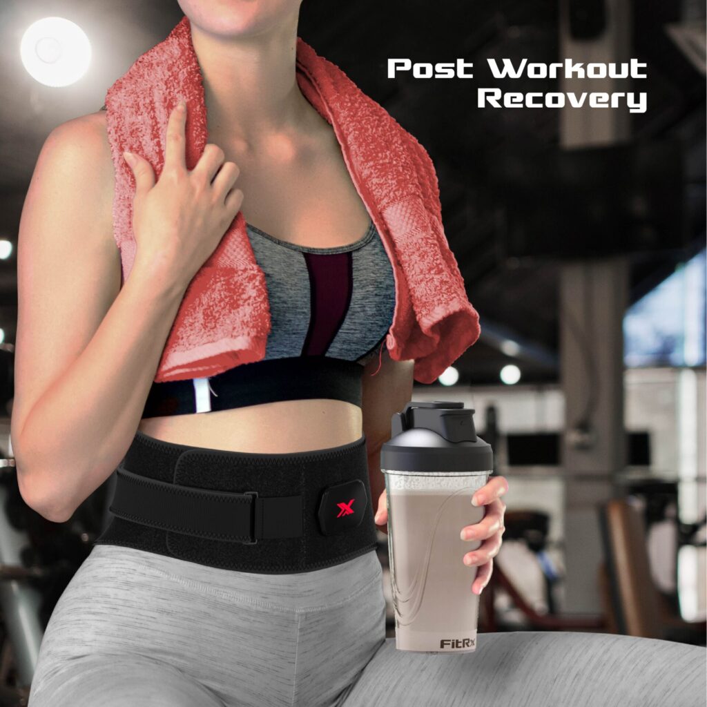 FitRx VibraWrap Heated Massage Belt