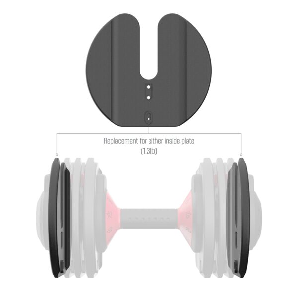 FitRx 25lb. SmartBell 1.3lb. 1 Weight Plate - Image 2