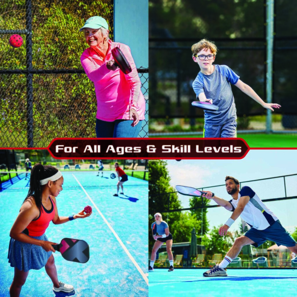 FitRx PickleBall And Paddle Set