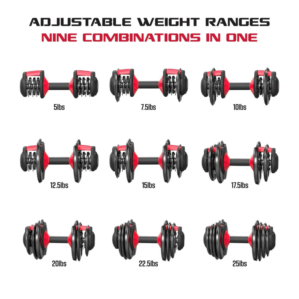 FitRx SmartBell 5-25 lbs. 2-Pack