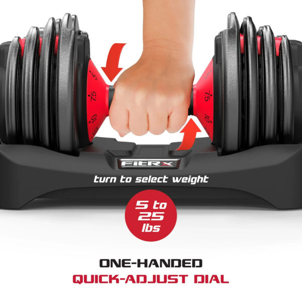 FitRx SmartBell 5-25 lbs. 2-Pack - Image 2