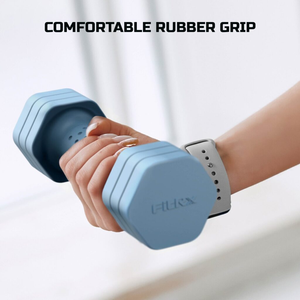 FitRx 5lb Adjustable Dumbbell 2-Pack