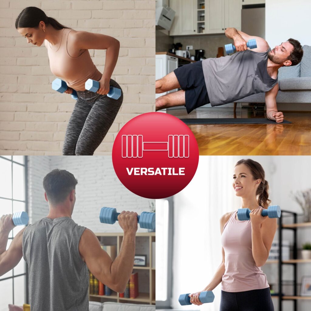 FitRx 5lb Adjustable Dumbbell 2-Pack