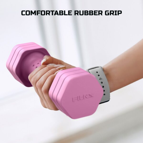 FitRx 5lb Adjustable Dumbbell 2-Pack - Image 8