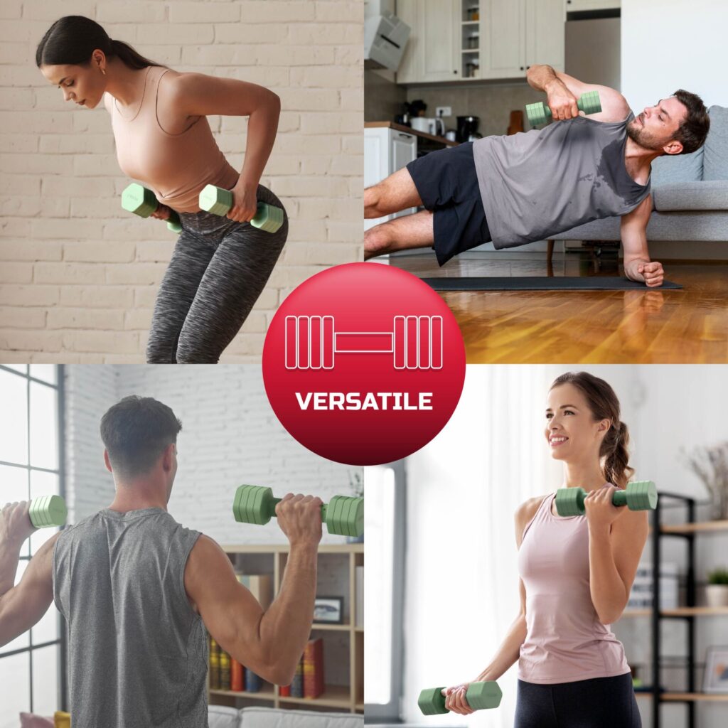 FitRx 5lb Adjustable Dumbbell 2-Pack