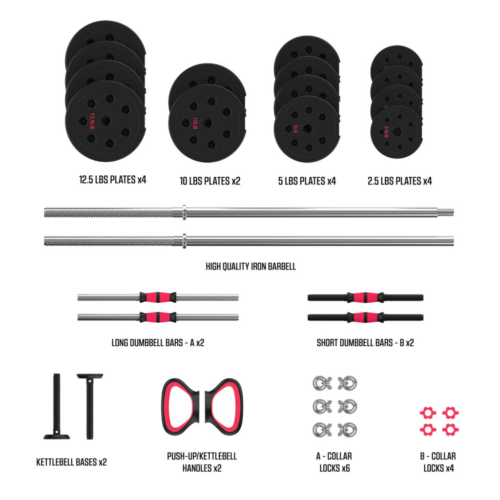 FitRx 4-in-1 SmartBell Gym 100lbs