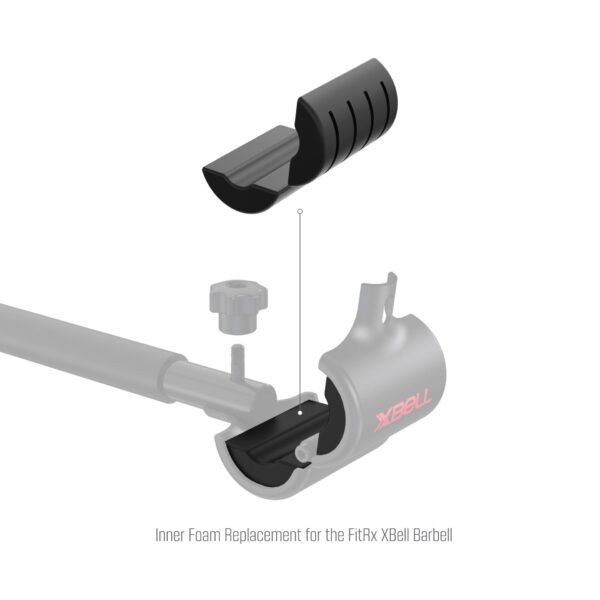 FitRx XBell System Barbell Inner Foam - Image 2