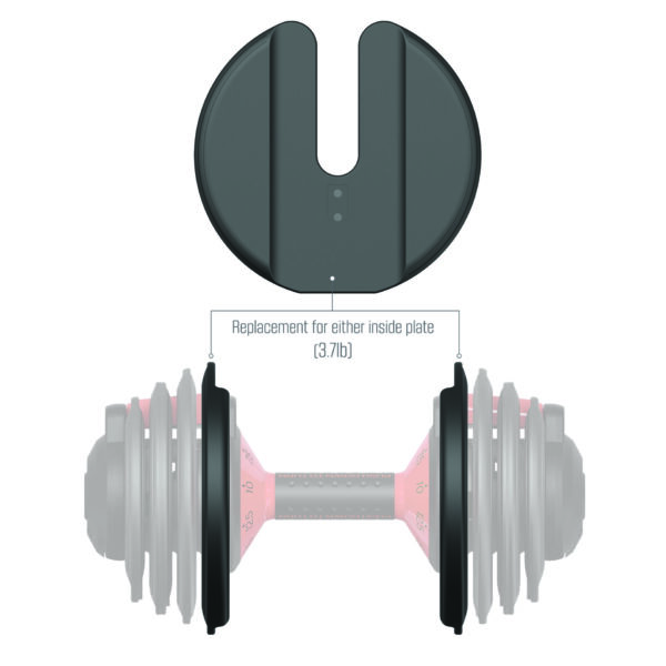 FitRx 25lb. SmartBell 3.7lb. Weight Plate - Image 2