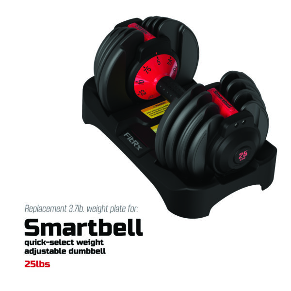 FitRx 25lb. SmartBell 3.7lb. Weight Plate - Image 3