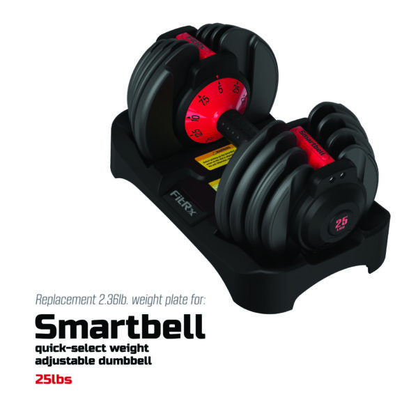 FitRx 25lb. SmartBell 2.36lb. Weight Plate - Image 3