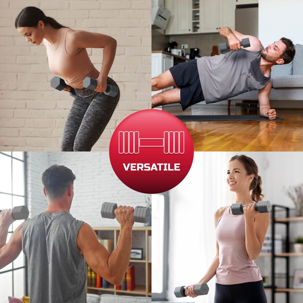FitRx 5lb Adjustable Dumbbell 2Pk