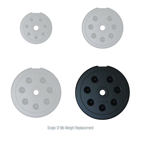 FitRx SmartBell 100lbs. Total Body Gym 12.5lbs Weight Plate
