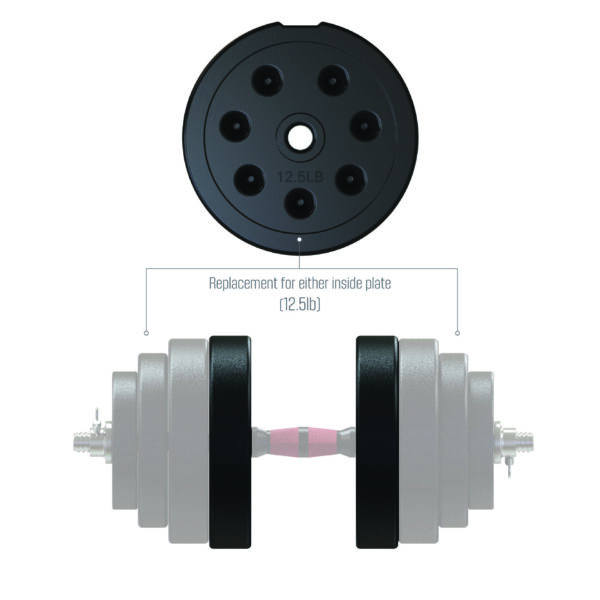 FitRx SmartBell 100lbs. Total Body Gym 12.5lbs Weight Plate - Image 2