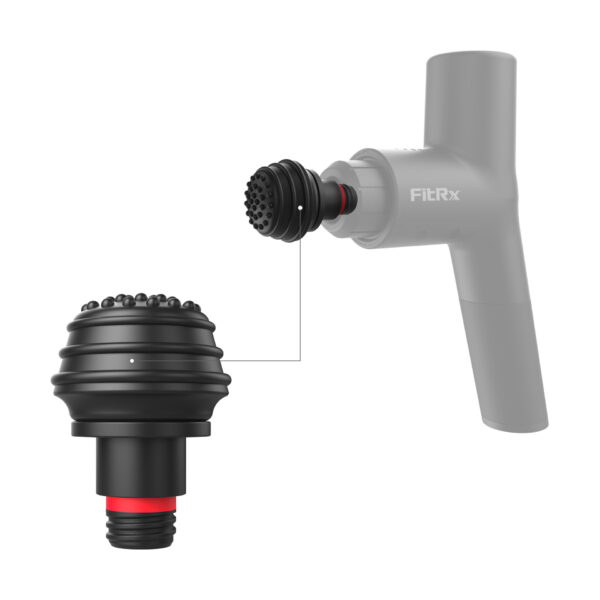 FitRx Percussion Muscle Massager Absorber Attachment with Screw Tip - Image 2