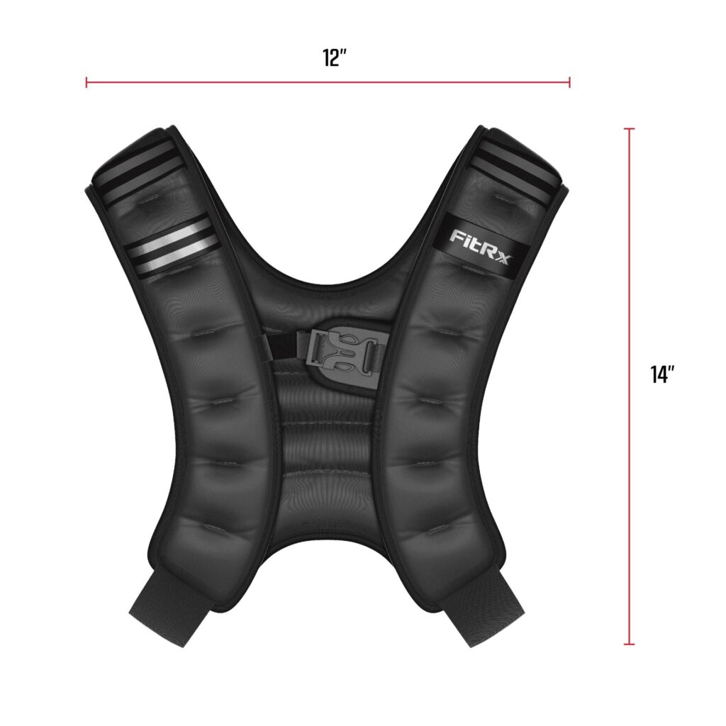 FitRx Weighted Vest, 8lbs