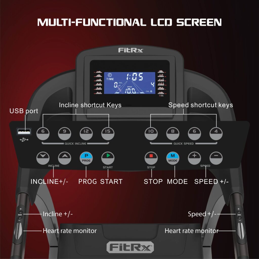 FitRx Crossrun Treadmill