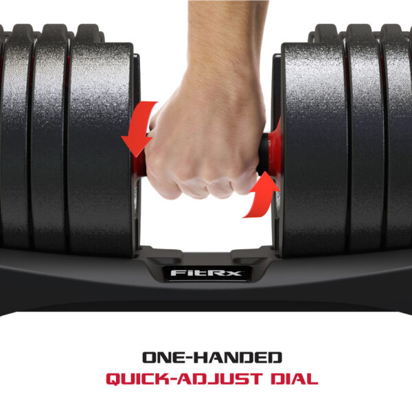 FitRx SmartBell XL 10-90 lbs, 2-Pack - Image 5