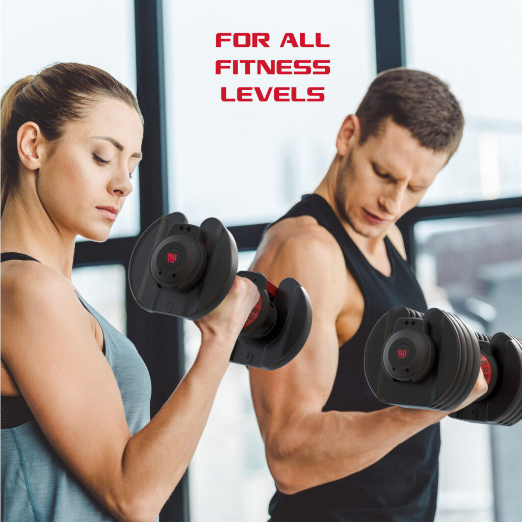 FitRx SmartBell XL 10-90 lbs (2 Pack)