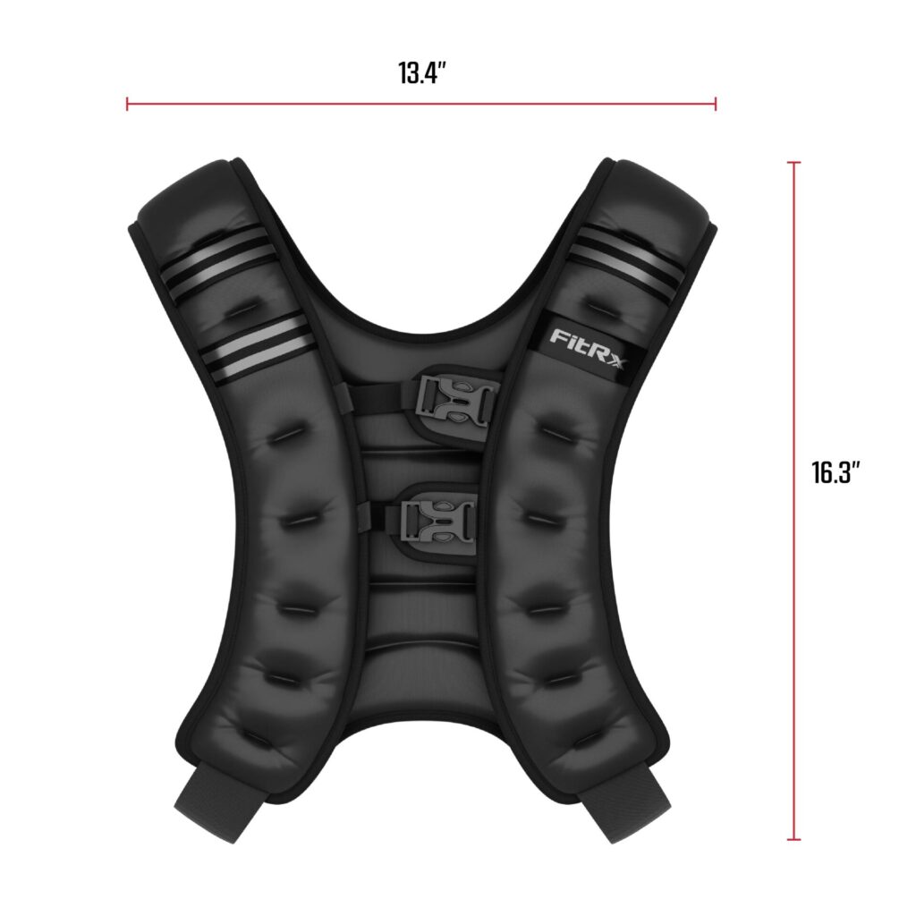 FitRx Weighted Vest, 12lbs