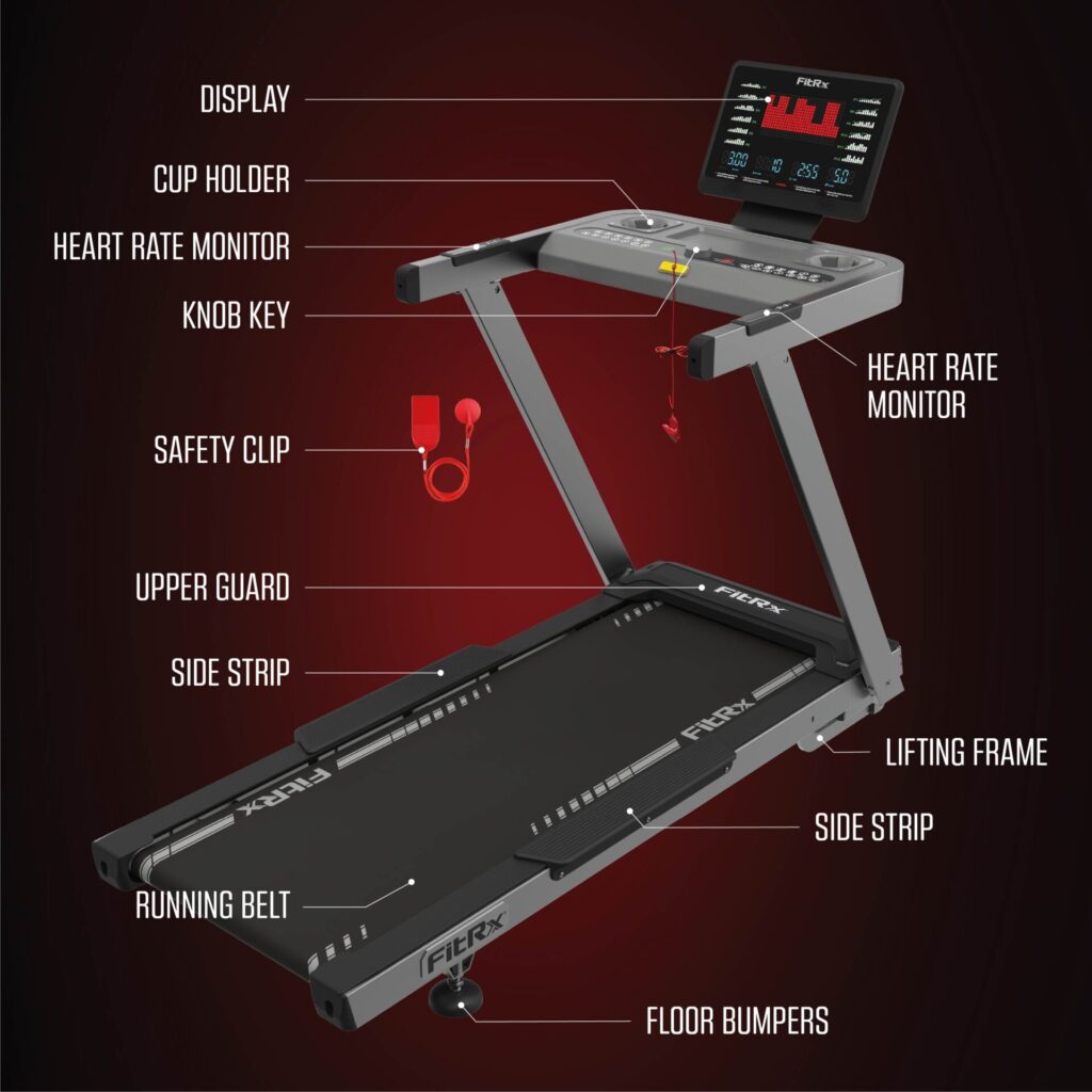 FitRx Velocity Treadmill