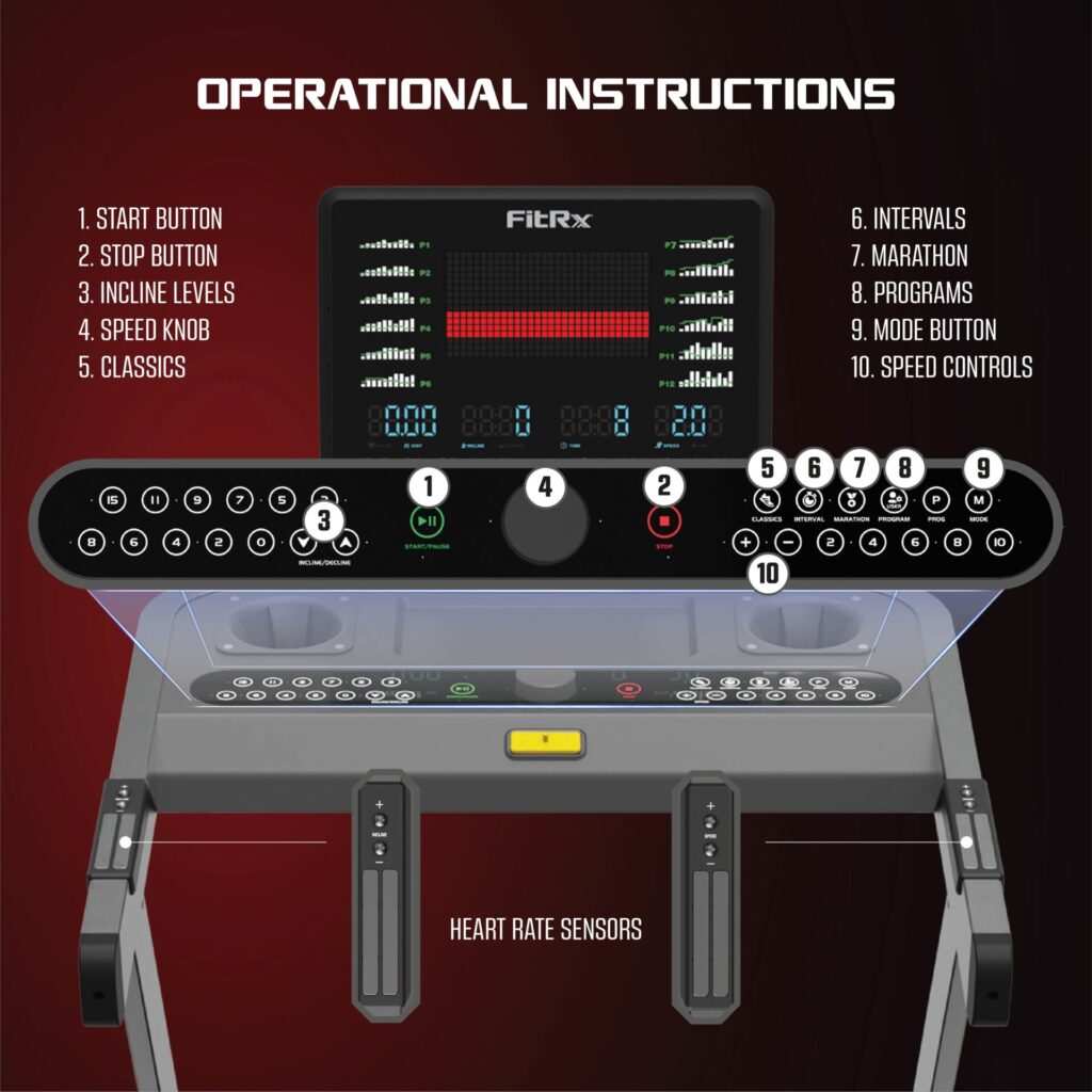 FitRx Velocity Treadmill