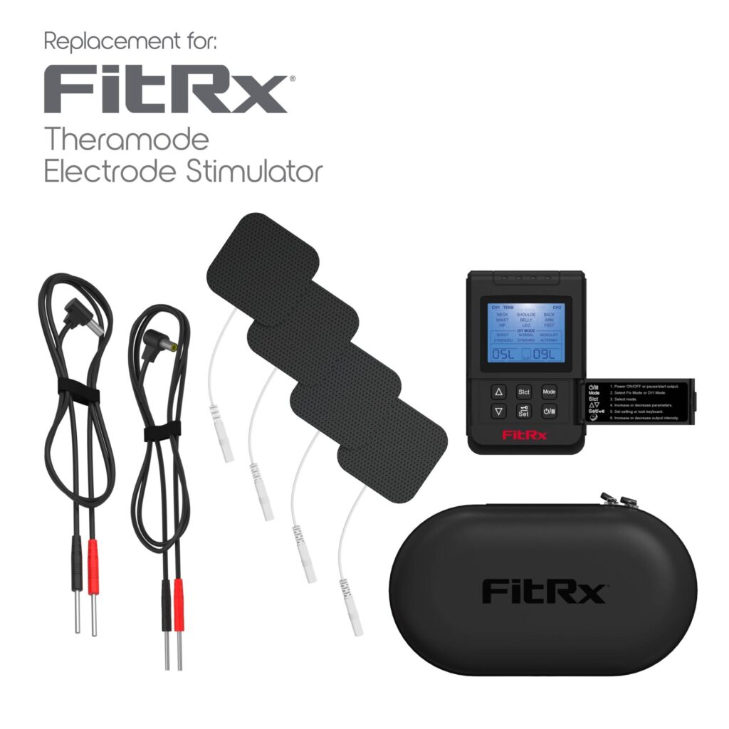 FitRx TheraMode Replacement Electrode Pads and Cables