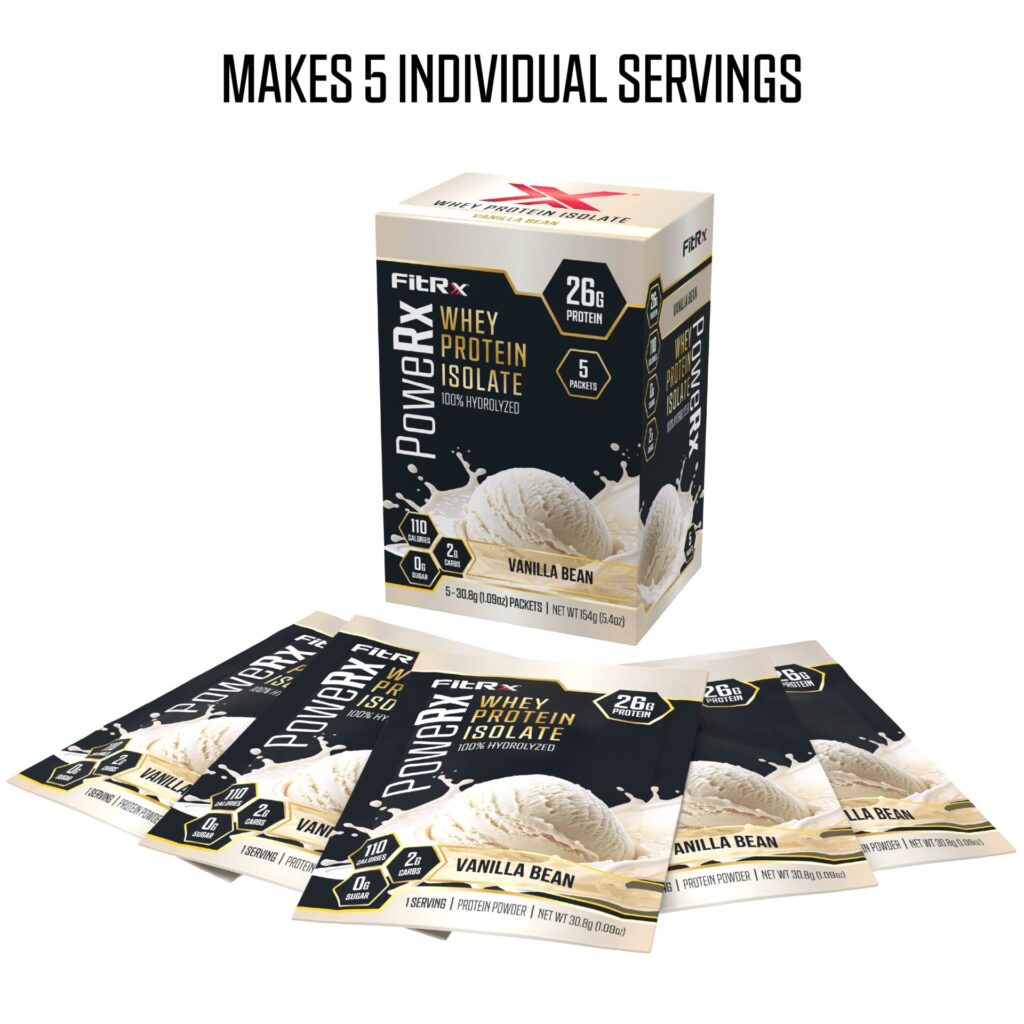 FitRx PoweRx Protein Powder (Vanilla)