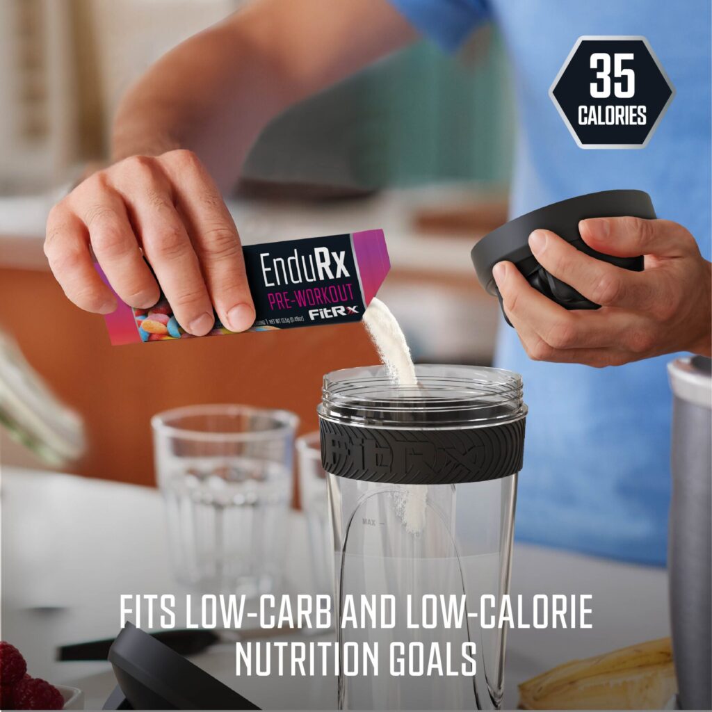 FitRx EnduRx Pre Workout Powder (Sour Gummy Worm)