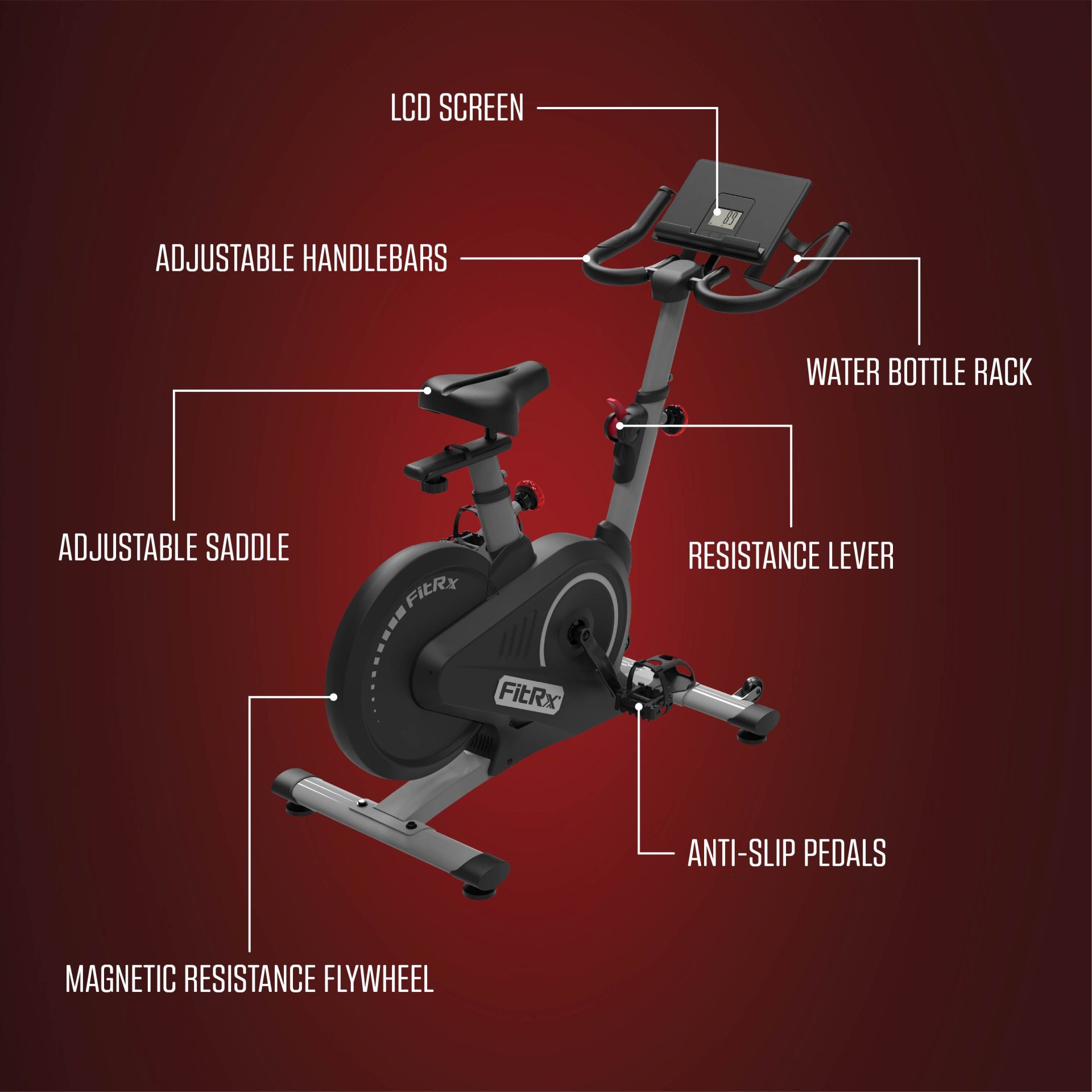 FitRx Hyper Indoor Bike - Image 2